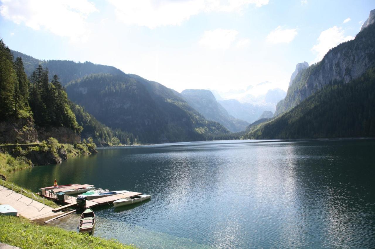 Appartement Predigstuhlblick Mit Indoorpool Und Sauna Bad Goisern Exteriér fotografie