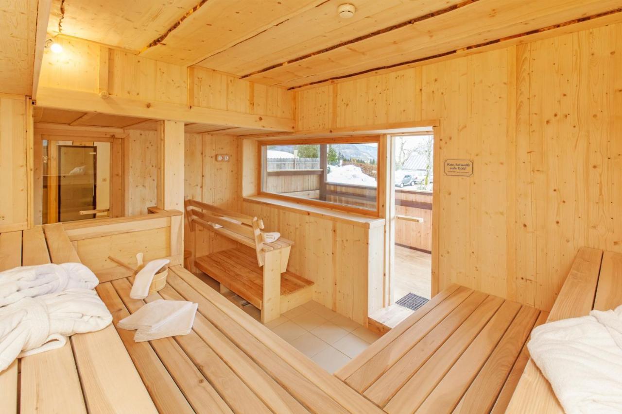 Appartement Predigstuhlblick Mit Indoorpool Und Sauna Bad Goisern Exteriér fotografie