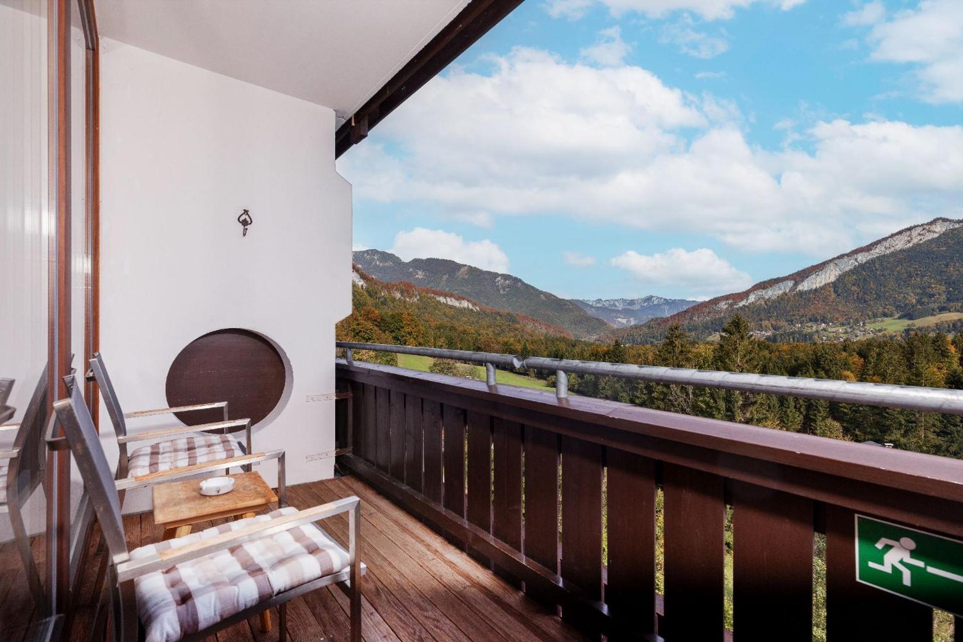 Appartement Predigstuhlblick Mit Indoorpool Und Sauna Bad Goisern Exteriér fotografie